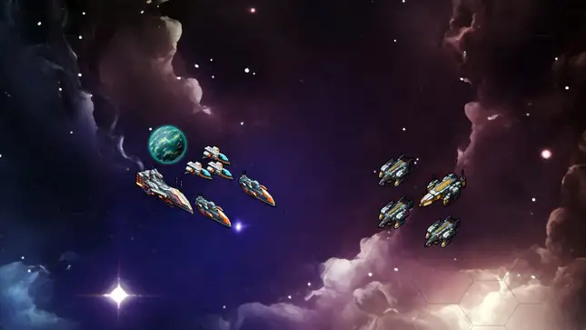 Kosmiczny statek w grze Interstellar Conquest